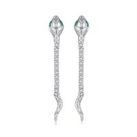 Pandora Style Spirit Snake Kolczyki sztuczne - BSE851