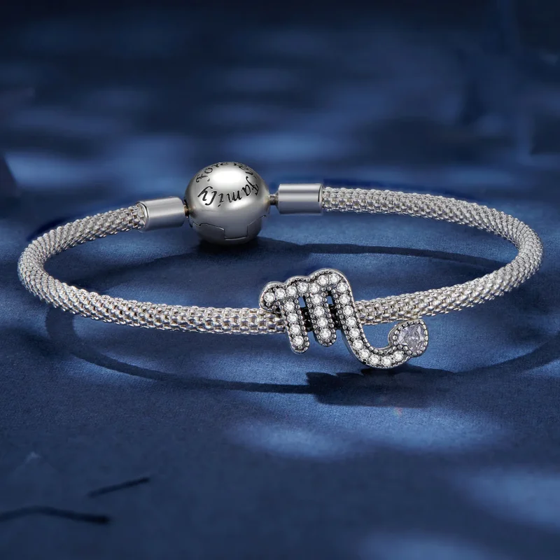 (zdjęcie do) Pandora Style Szczęśliwy Charm Zodiaku Skorpion - SCC2516-8 - Wyświetl 5