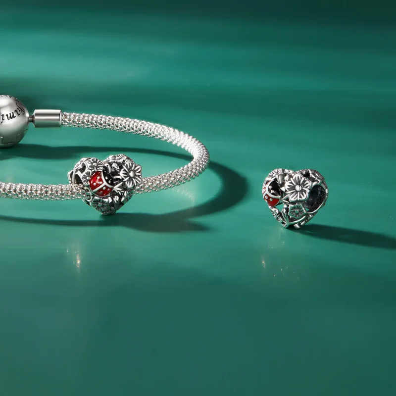 (zdjęcie do) Pandora Style Szczęśliwy Koniczek Charm - SCC2524 - Wyświetl 4