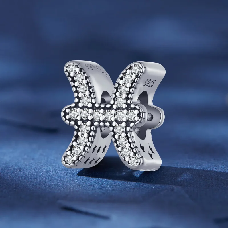 (zdjęcie do) Pandora Style Szczęśliwy Zodiakalny Charm Ryby - SCC2516-11 - Wyświetl 2