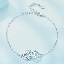Pandora Style Uroczy Bransoletka z Kotem - SCB253