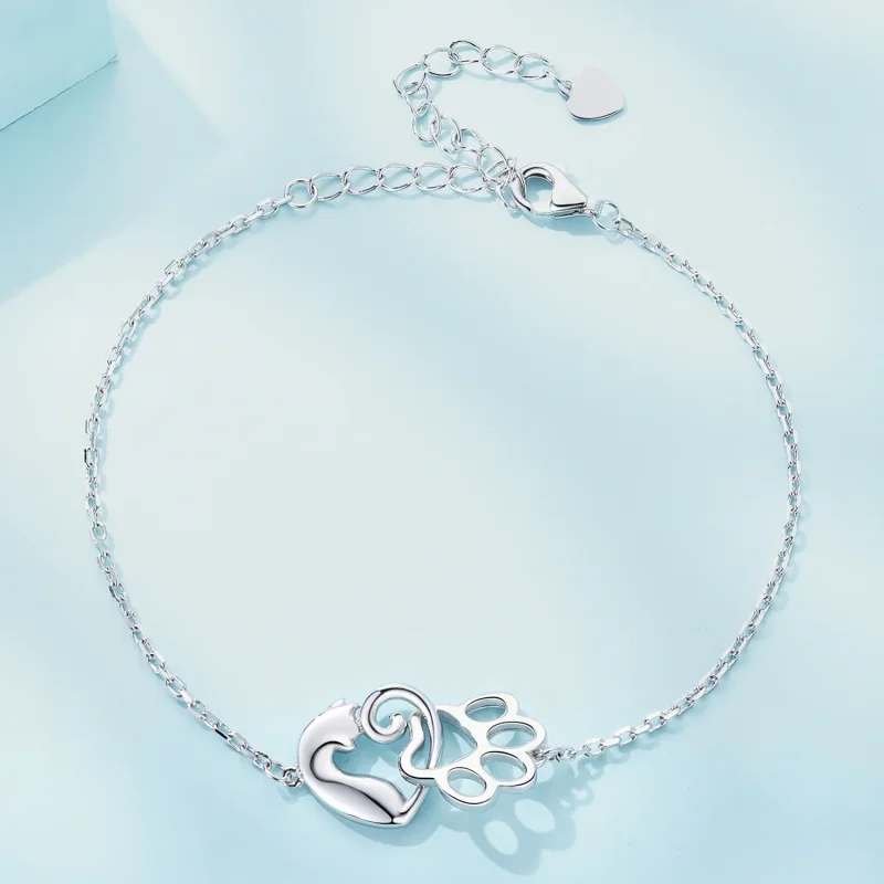(zdjęcie do) Pandora Style Uroczy Bransoletka z Kotem - SCB253 - Wyświetl 2
