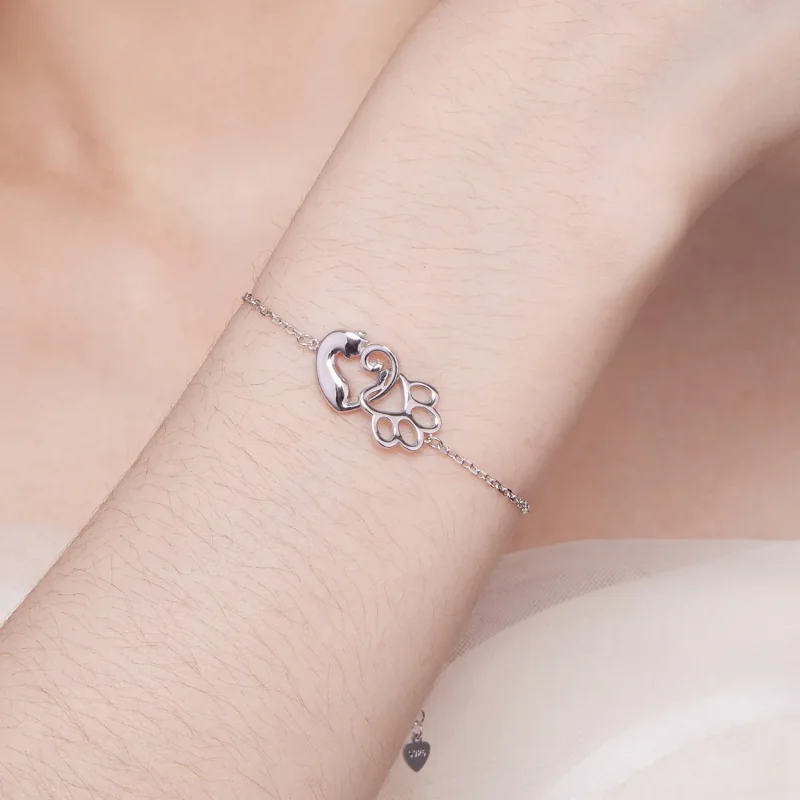 (zdjęcie do) Pandora Style Uroczy Bransoletka z Kotem - SCB253 - Wyświetl 4