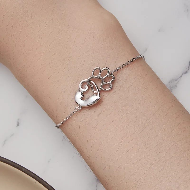 (zdjęcie do) Pandora Style Uroczy Bransoletka z Kotem - SCB253 - Wyświetl 5