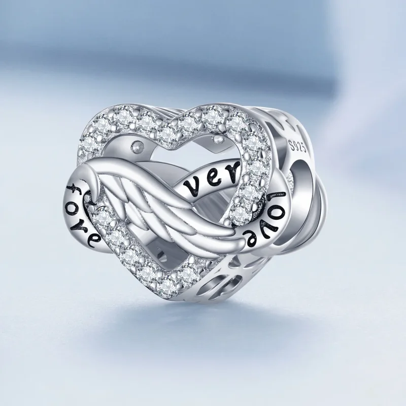 (zdjęcie do) Pandora Style Wieczne Serce Charm - BSC853 - Wyświetl 2