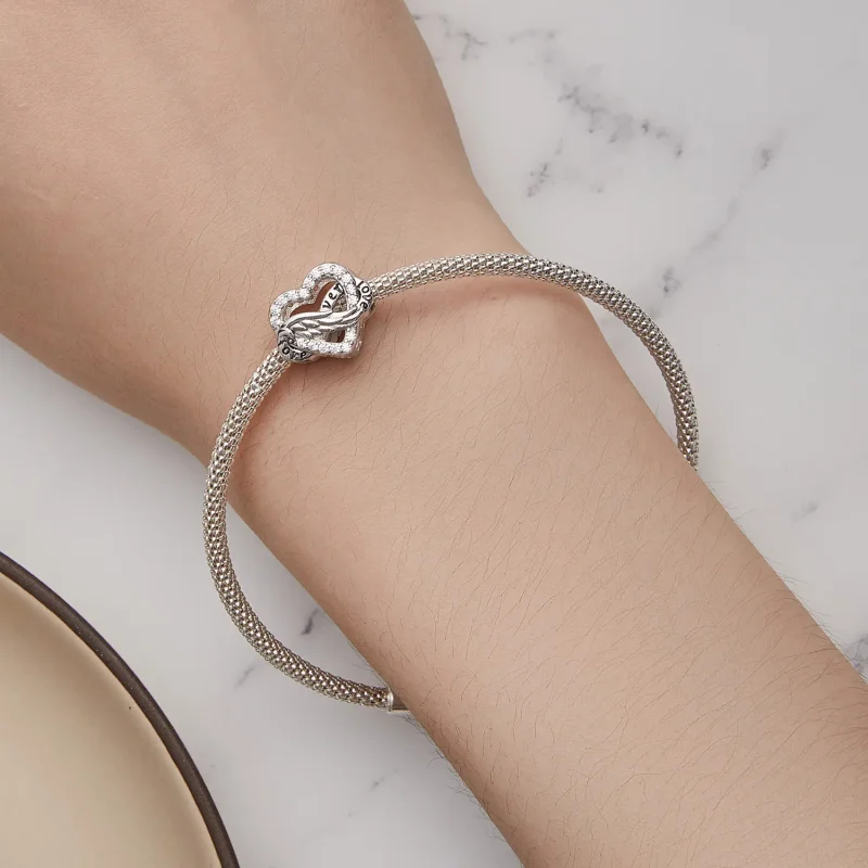 (zdjęcie do) Pandora Style Wieczne Serce Charm - BSC853 - Wyświetl 6