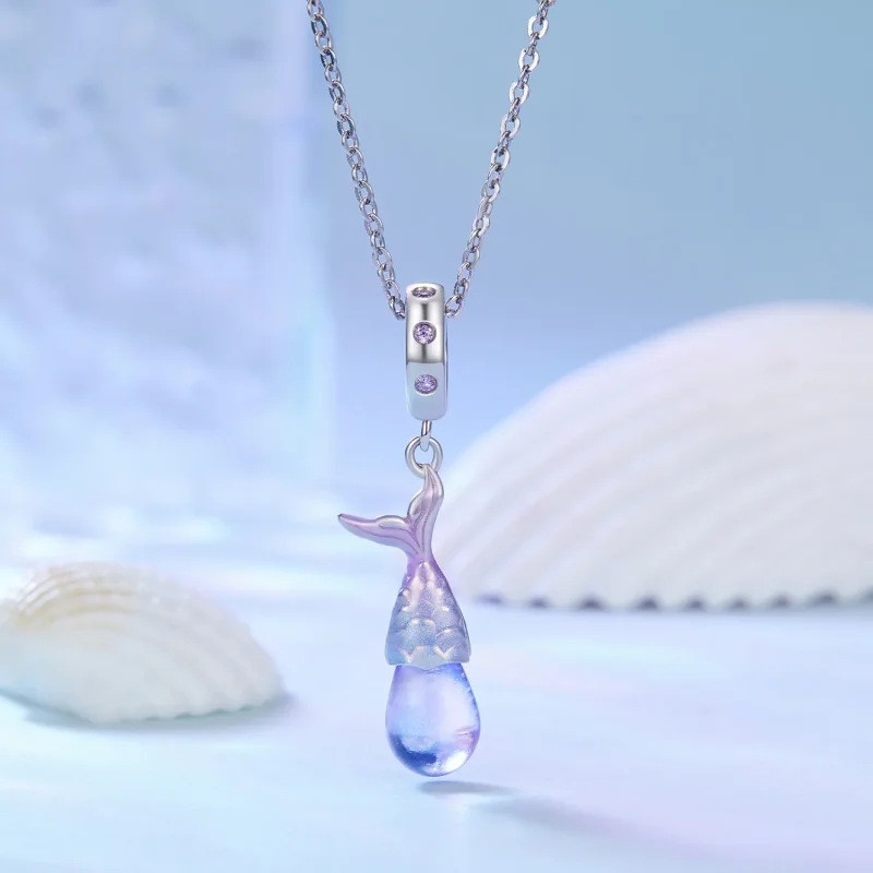 (zdjęcie do) Pandora Style Wisiorek z Uroczymi Łzami Syreny - BSC874 - Wyświetl 2