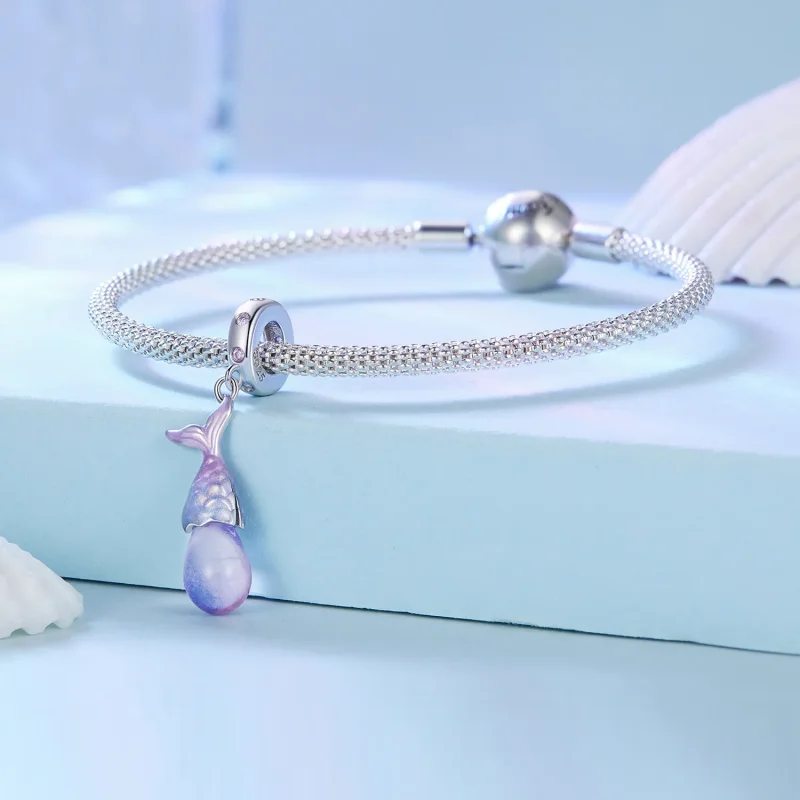 (zdjęcie do) Pandora Style Wisiorek z Uroczymi Łzami Syreny - BSC874 - Wyświetl 3