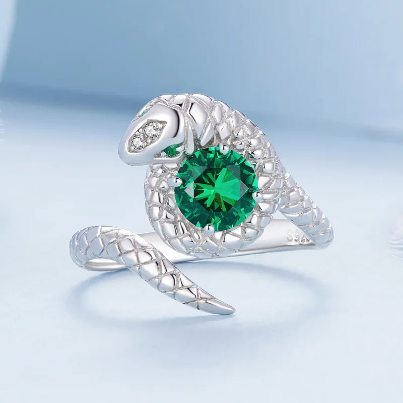 (zdjęcie do) Pandora Style Wężowy Otwarty Pierścionek - BSR441 - Wyświetl 3