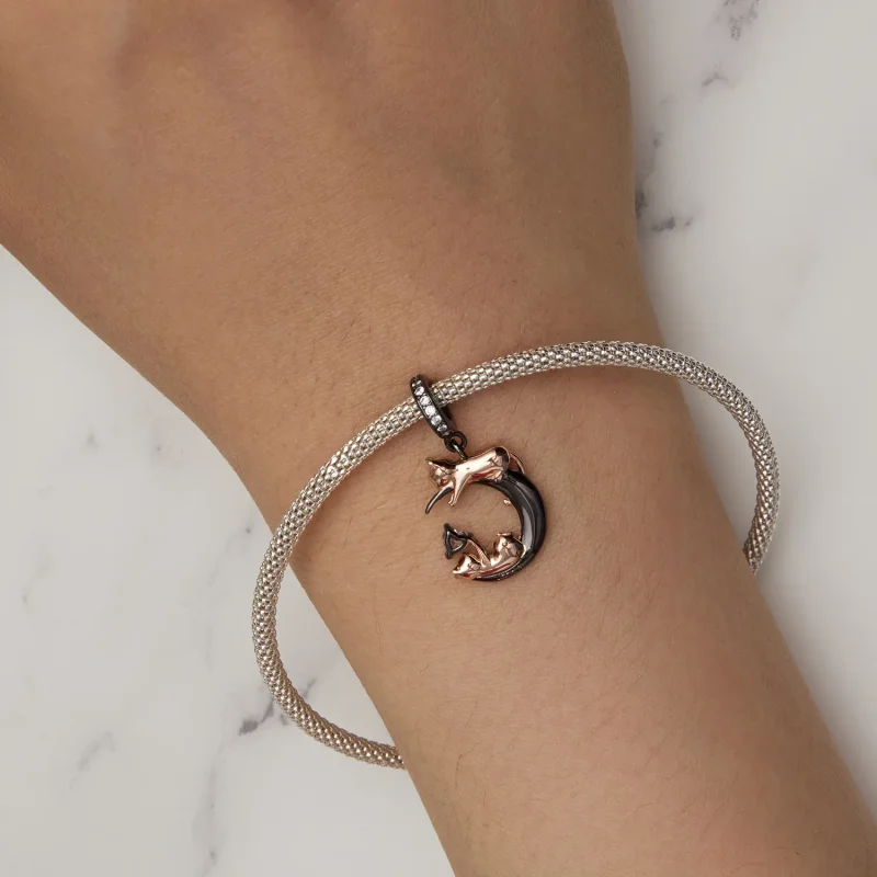 (zdjęcie do) Pandora Style Zawieszka z kotami - SCC2518 - Wyświetl 6
