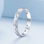 Pierścionek w stylu Pandora Waves - BSR443