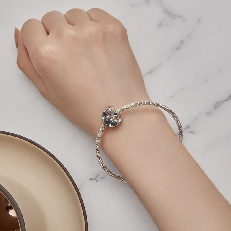 (zdjęcie do) Przepiękny charms w stylu Pandora z Księżycem - BSC872 - Wyświetl 6