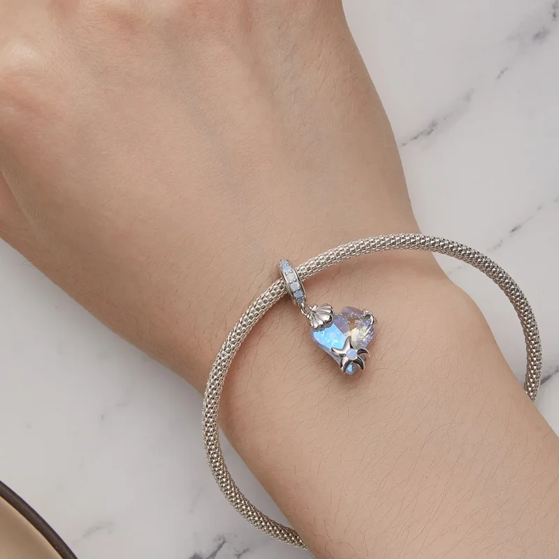 (zdjęcie do) Styl Pandora Charm w kształcie zawieszki z podwodnym światem - BSC869 - Wyświetl 6