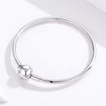 Bransoletka Bangle Typu Pandora Ciche serce - SCB144