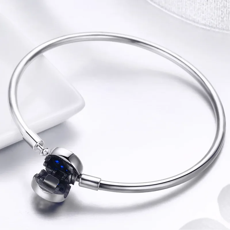 (zdjęcie do) Bransoletka Bangle Typu Pandora Gwiaździste niebo - SCB080 - Wyświetl 3