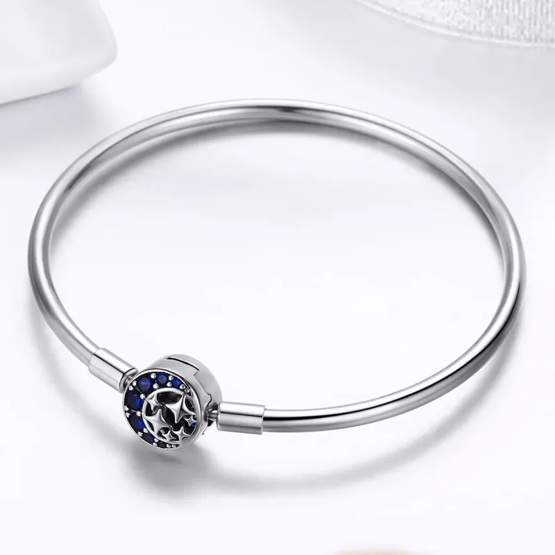 (zdjęcie do) Bransoletka Bangle Typu Pandora Gwiaździste niebo - SCB080 - Wyświetl 5