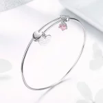 Bransoletka Bangle Typu Pandora Obietnica miłości - SCB124