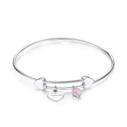 Bransoletka Bangle Typu Pandora Obietnica miłości - SCB124