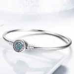 Bransoletka Bangle Typu Pandora Oko strażnika - SCB012