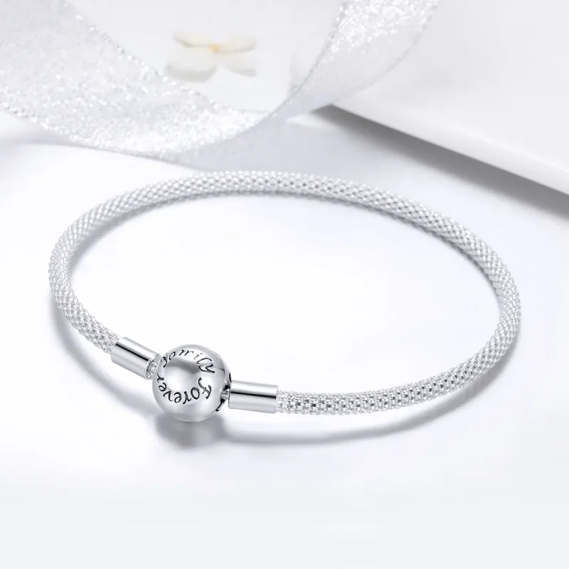 (zdjęcie do) Bransoletka Bangle Typu Pandora Wieczna miłość - SCB105 - Wyświetl 3