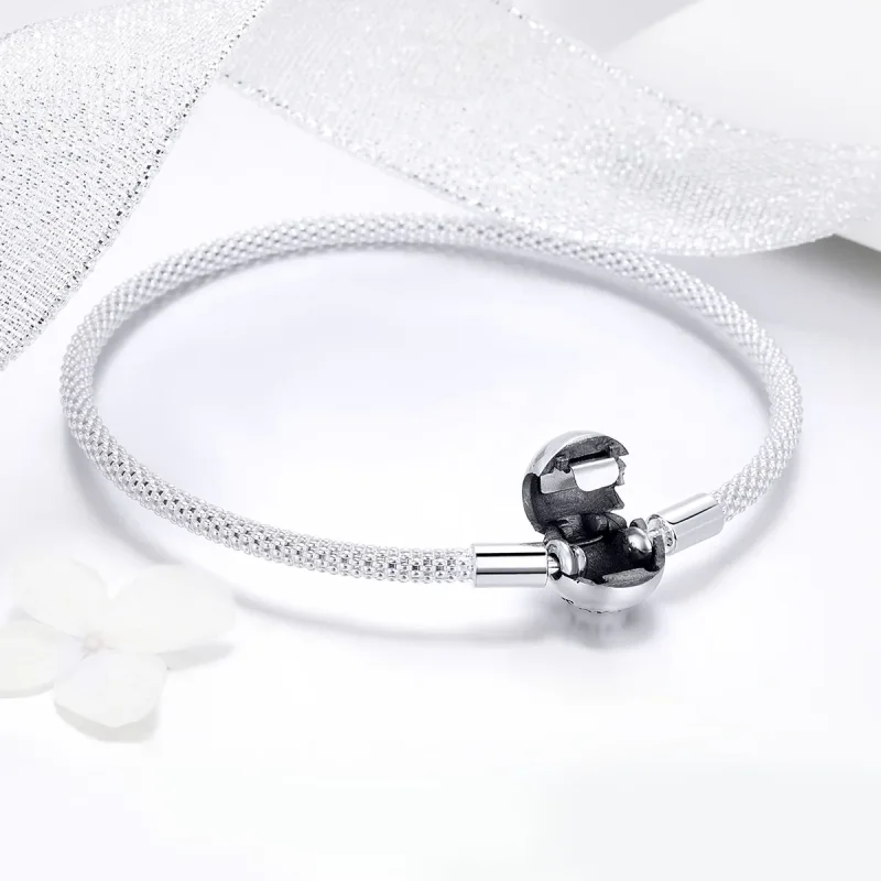 (zdjęcie do) Bransoletka Bangle Typu Pandora Wieczna miłość - SCB105 - Wyświetl 5