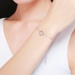 Bransoletka Typu Pandora Aureola - SCB030