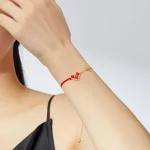 Bransoletka Typu Pandora Chińska mysz - SCB174