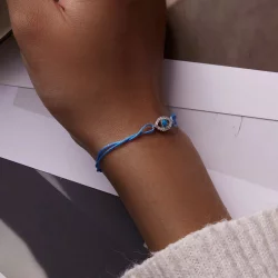 Bransoletka Typu Pandora diabelskie oko - SCB229