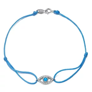 Bransoletka Typu Pandora diabelskie oko - SCB229