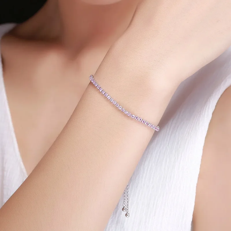 (zdjęcie do) Bransoletka Typu Pandora Elegancki towarzyszenie - SCB045 - Wyświetl 2