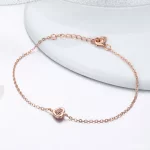 Bransoletka Typu Pandora Eleganckie serce - SCB050
