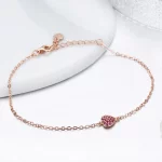 Bransoletka Typu Pandora Eleganckie serce - SCB050