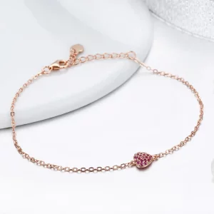 Bransoletka Typu Pandora Eleganckie serce - SCB050