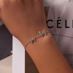 Bransoletka Typu Pandora Genialny motyl - SCB228