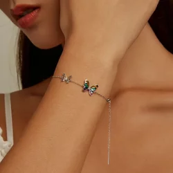Bransoletka Typu Pandora Genialny motyl - SCB228