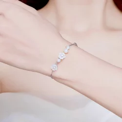 Bransoletka Typu Pandora Kwiat - BSB024