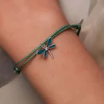 Bransoletka Typu Pandora Letnia ważka - SCB237