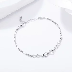 Bransoletka Typu Pandora Niekończąca się elegancja - SCB037
