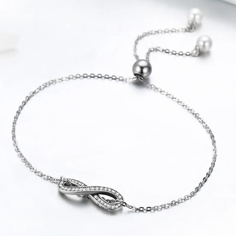 (zdjęcie do) Bransoletka Typu Pandora Niekończąca się elegancja - SCB056 - Wyświetl 4