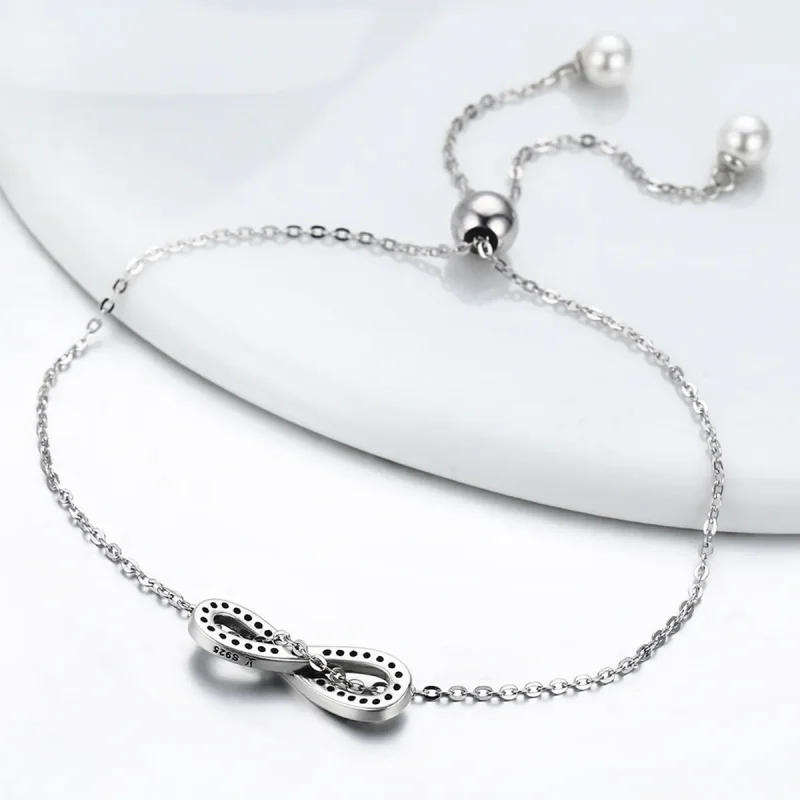 (zdjęcie do) Bransoletka Typu Pandora Niekończąca się elegancja - SCB056 - Wyświetl 5