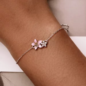 Bransoletka Typu Pandora Piękna Sakura - SCB232