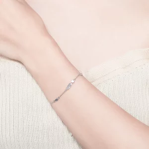 Bransoletka Typu Pandora Pióro - SCB133