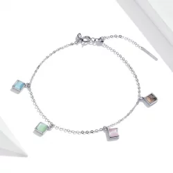 Bransoletka Typu Pandora Prosta geometria - SCB224