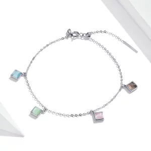 Bransoletka Typu Pandora Prosta geometria - SCB224