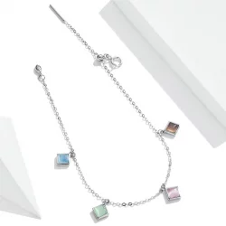 Bransoletka Typu Pandora Prosta geometria - SCB224