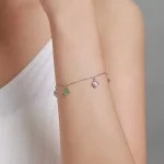 Bransoletka Typu Pandora Prosta geometria - SCB224