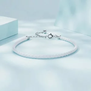 Bransoletka Typu Pandora Prosty - SCB243-WH