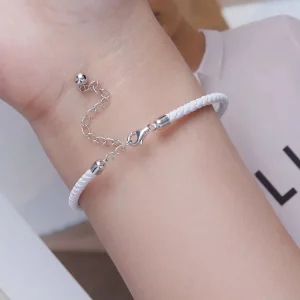 Bransoletka Typu Pandora Prosty - SCB243-WH