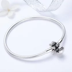 Bransoletka Typu Pandora Słodki Buldog - SCB075