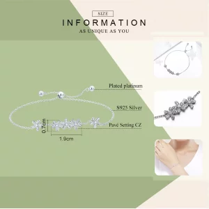 Bransoletka Typu Pandora Stokrotka - SCB084